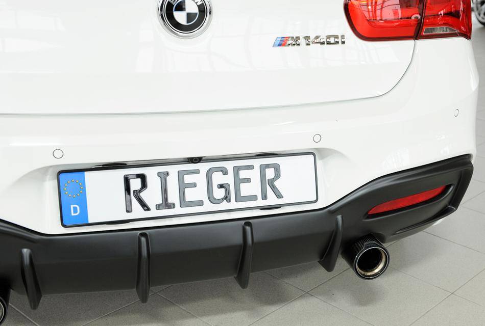 Diffusore Rieger BMW F20/21 dal'15 solo M-style per marm 135i 140i