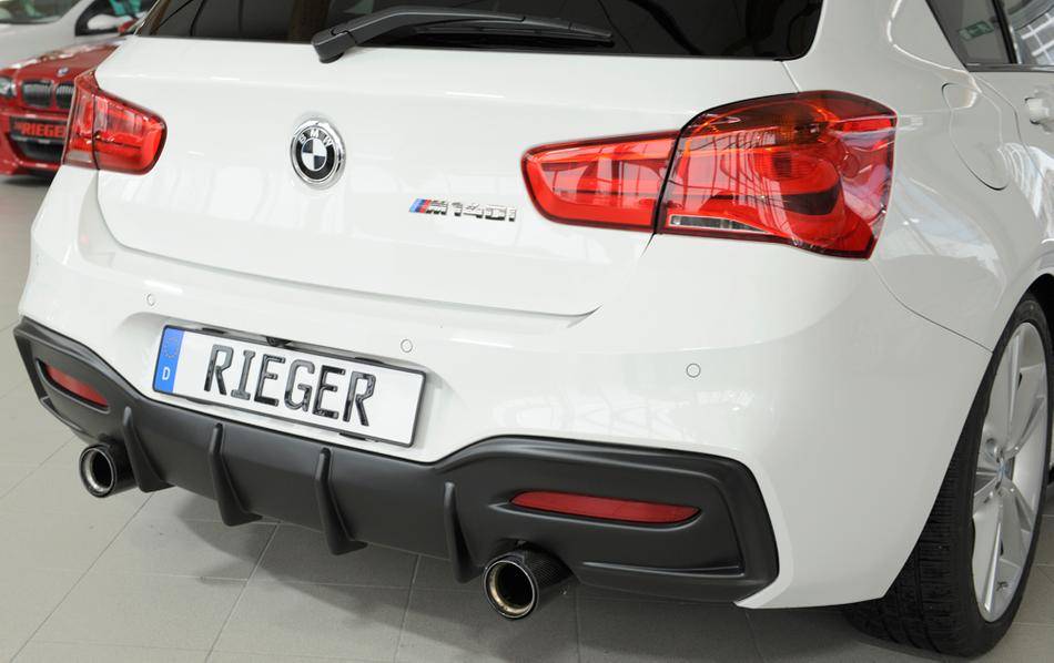 Diffusore Rieger BMW F20/21 dal'15 solo M-style per marm 135i 140i