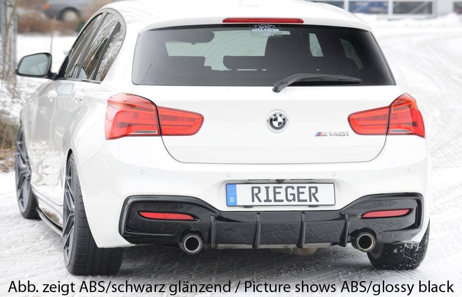 Diffusore Rieger BMW F20/21 dal'15 solo M-style per marm 135i 140i