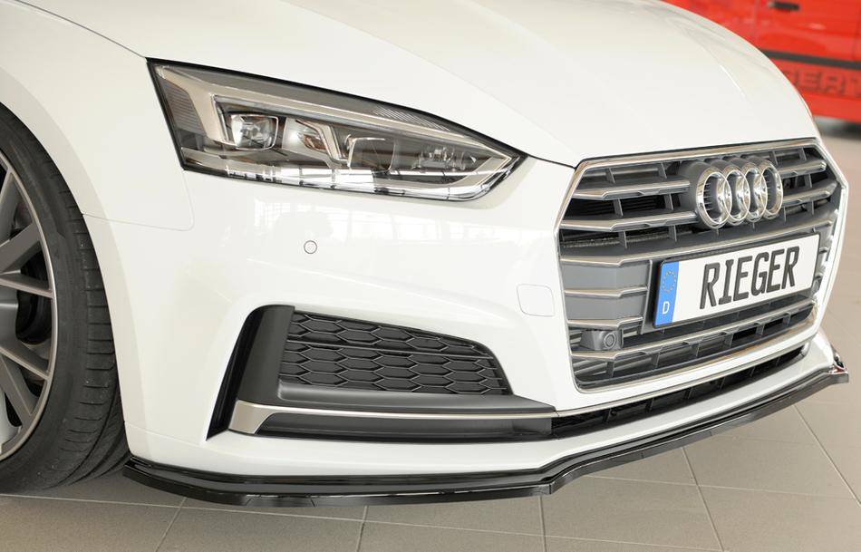 Lama Rieger A5B9 Dal'16 Coupe'+Sportb. paraurti S-Line nero lucido