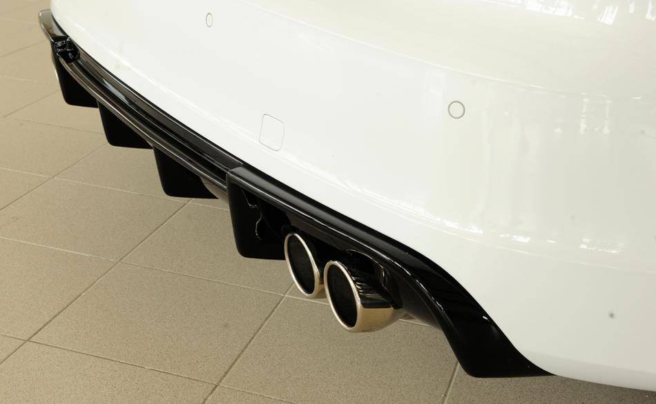 Diffusore Rieger Audi S3 8V fino'16  marm duplex orig. nero lucido