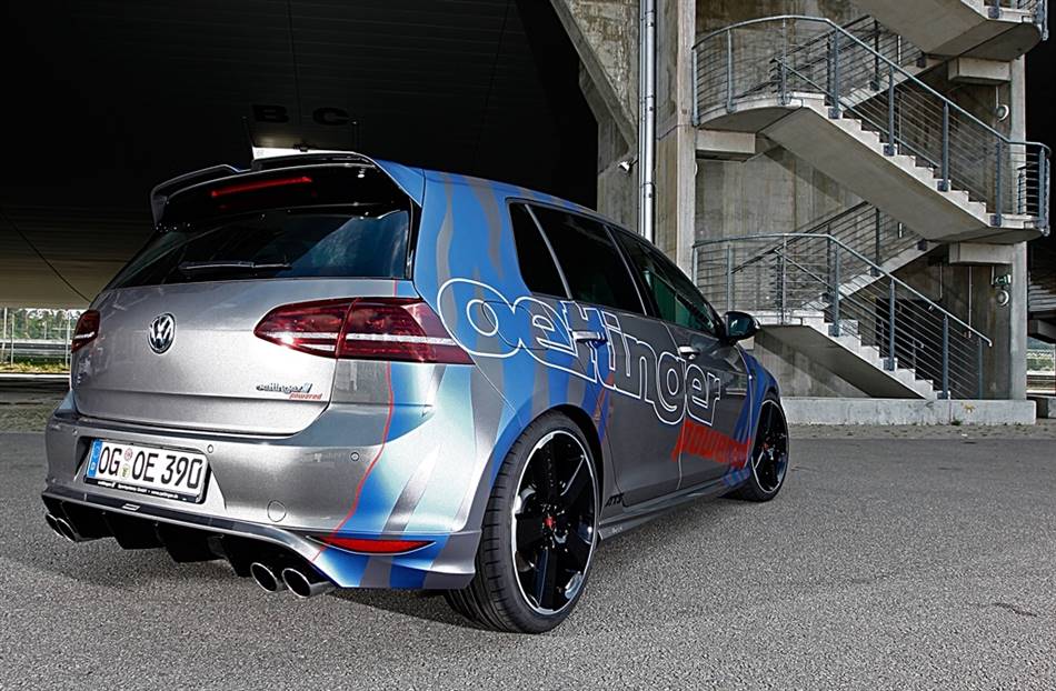 Marmitta Oettinger 4X84mm Duplex Golf VII R con valvola