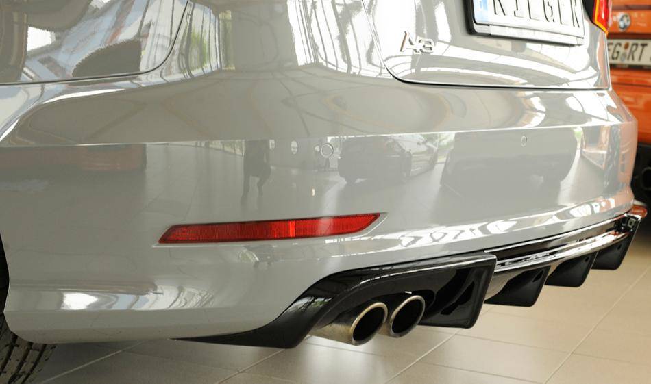 Diffusore Rieger A3 8V berl/cabrio solo S-Line 2 term. sx nero lucid