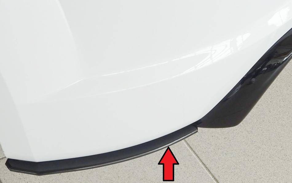 Deflettore lat post sx TT 8J+FV/8S dal'14 per paraurti orig.incl TTS