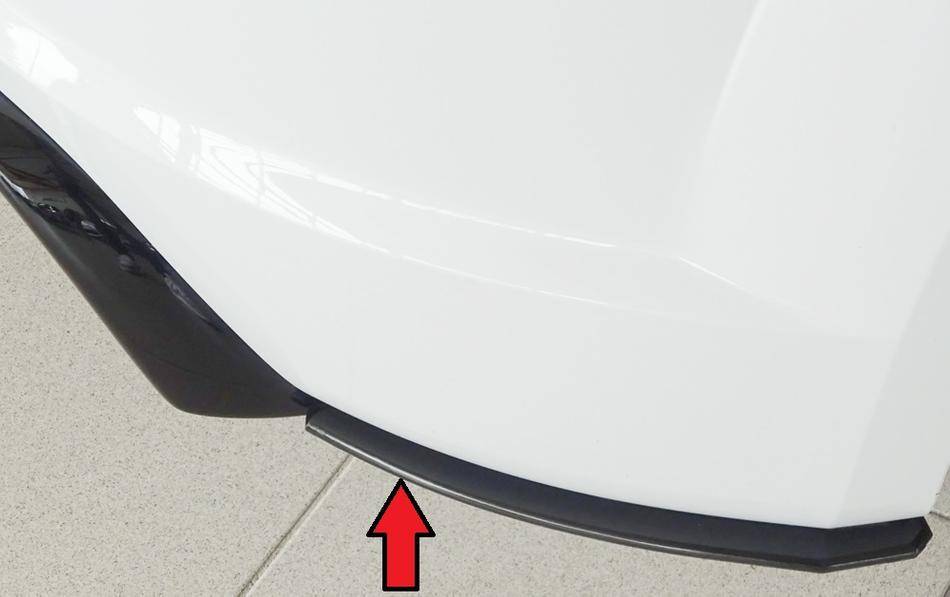 Deflettore lat post dx TT 8J+FV/8S dal'14 per paraurti orig.incl TTS