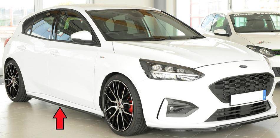 Lama sottoporta DX Rieger Focus 4 dall'18 solo per ST-look ABS