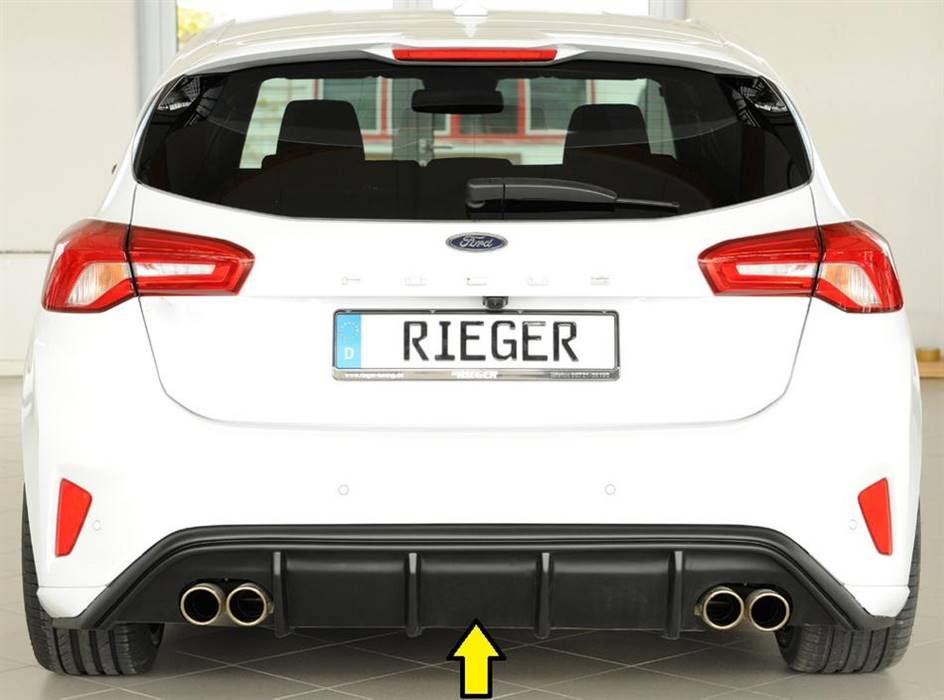 Diffusore Rieger Focus 4 dal'18 5 p.+ST term.duplex 4x80mm ABS