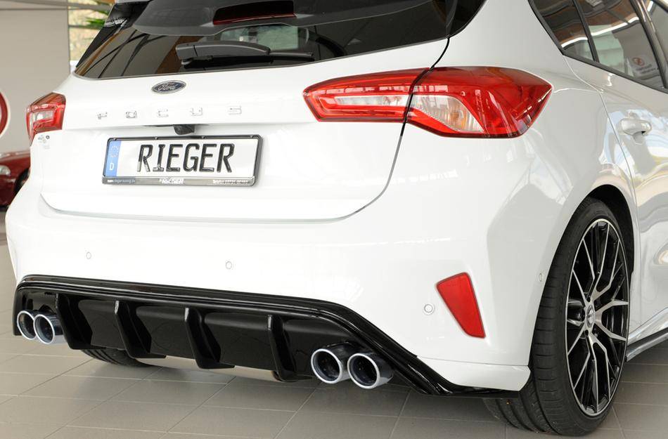 Diffusore Rieger Focus 4 dal'18 5 p.+ST term.duplex 4x80mm nero luci