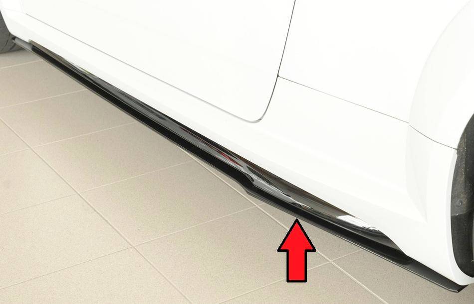 Lama SX Rieger TT/TTS/TT-RS FV/8S dal '18 per sottoporta orig S-Line