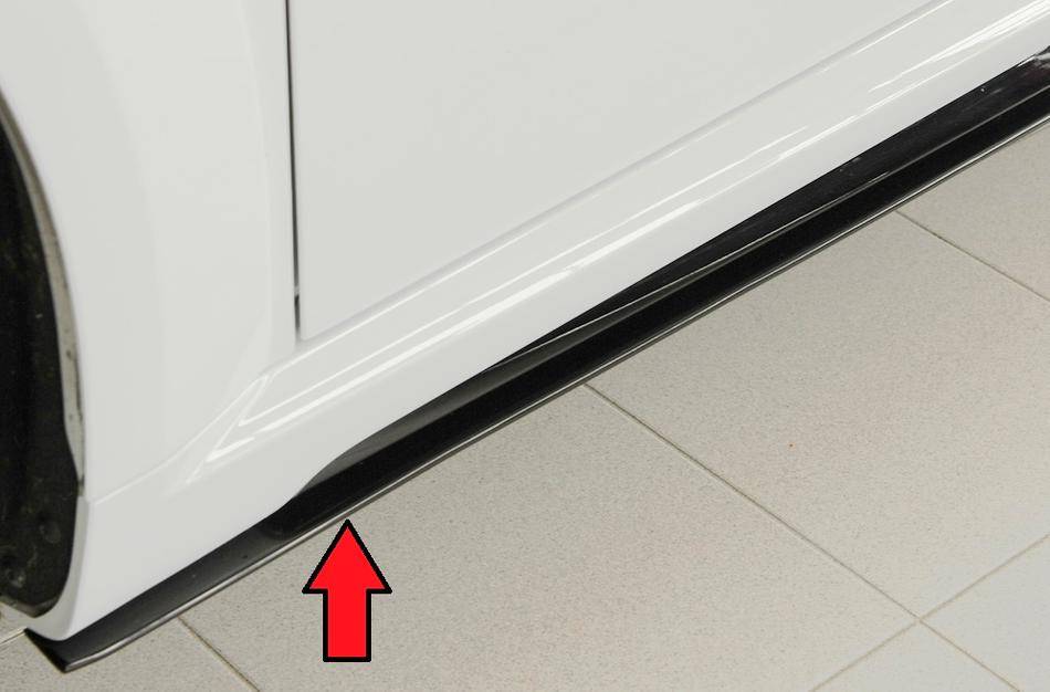 Lama SX Rieger TT/TTS/TT-RS FV/8S dal '18 per sottoporta orig S-Line