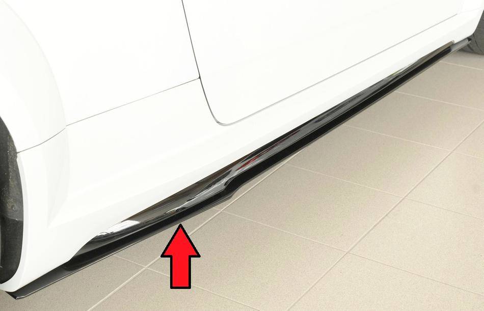 Lama DX Rieger TT/TTS/TT-RS FV/8S dal '18 per sottoporta orig S-Line