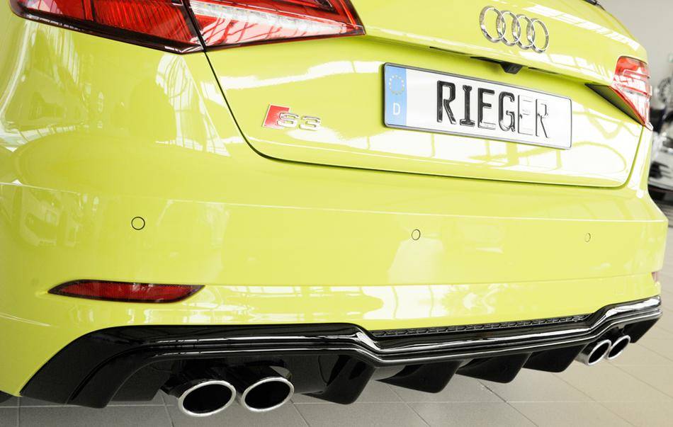 Difffusore Rieger S3 8V dal '16 3+5porte marm.4x90x72 nero lucido