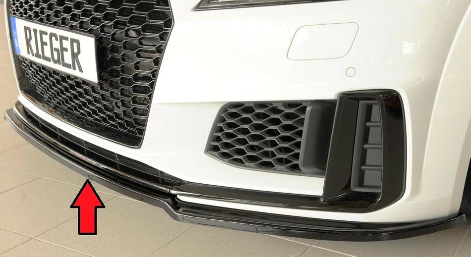 Lama ant Rieger TTS FV/8S dal '18 solo S-Line+TTS+TT-RS nero lucido