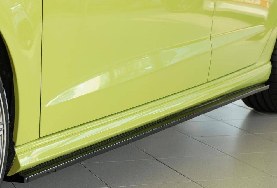 lama sottoporta Sx Rieger A38V 3+5porte per sottop S-line nero lucid