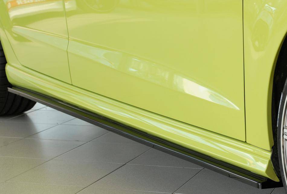 lama sottoporta Dx Rieger A38V 3+5porte per sottop S-line nero lucid