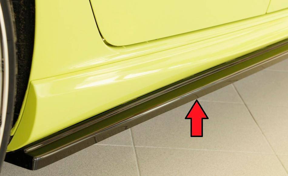 lama sottoporta Dx Rieger A38V 3+5porte per sottop S-line nero lucid