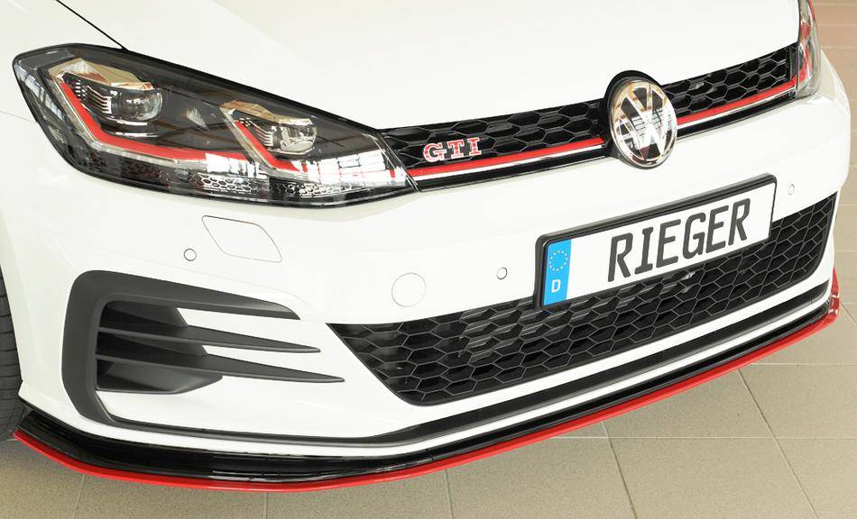Lama ant Rieger Golf 7 GTI-TCR dal 2019 per paraurti orig.