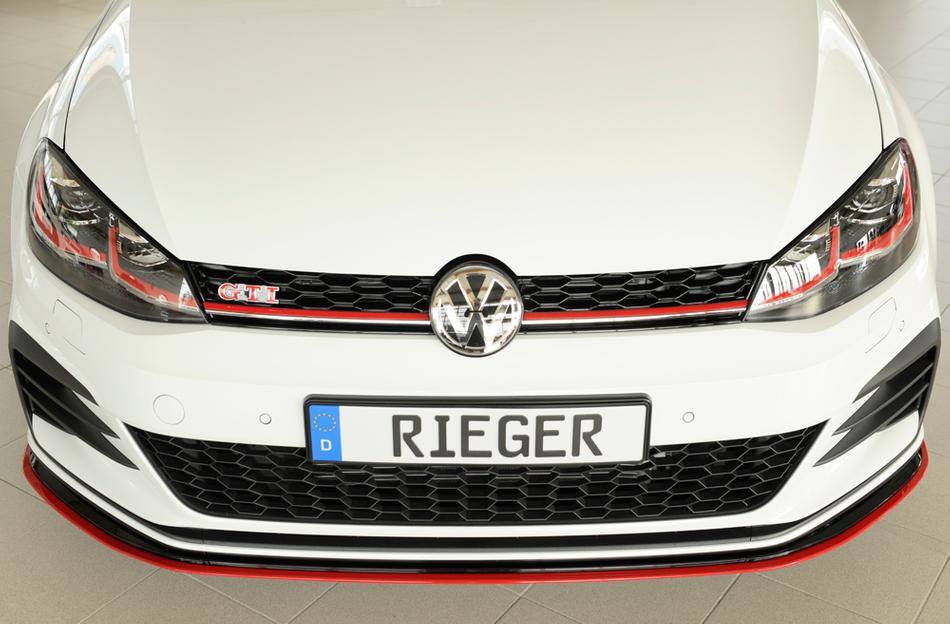 Lama ant Rieger Golf 7 GTI-TCR dal 2019 per paraurti orig.