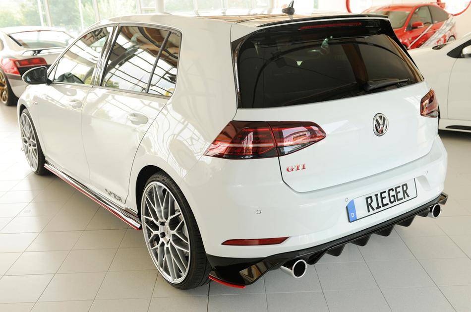 Angolare sinistro Rieger Golf 7 GTI-TCR dal '19 per diffusore origin