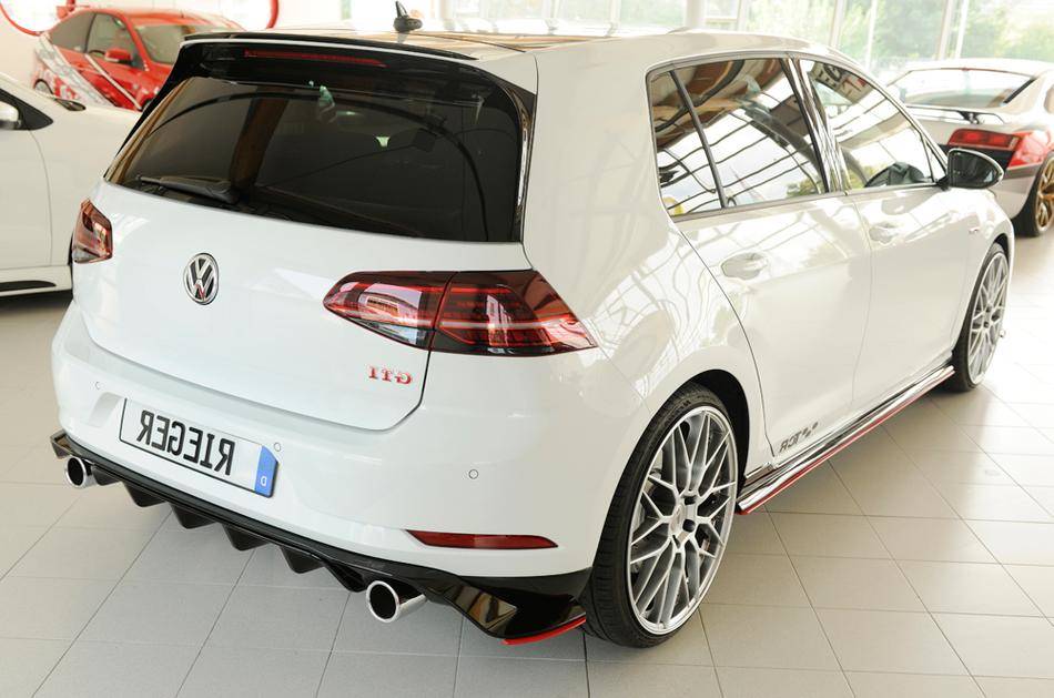 Angolare destro Rieger Golf 7 GTI-  TCR dal '19 per diffusore origin