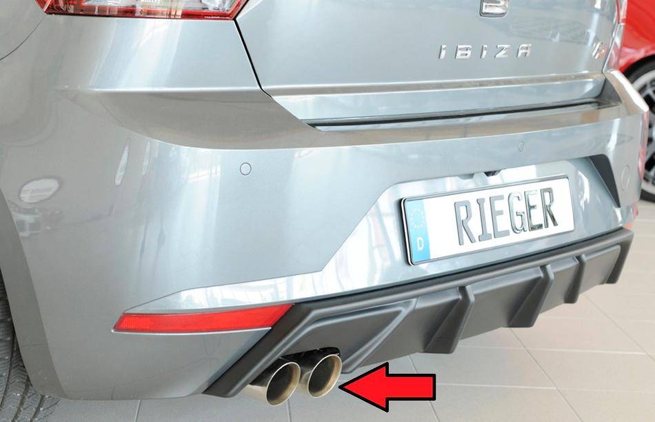 Marmitta Ibiza KJ incl FR 5 porte 1,0 TSI 70/85KW  term 2x76 sx