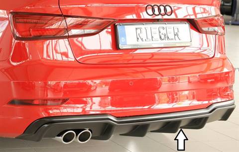Difffusore Rieger A3 8V dal '16 S-Line berlina/cabrio  marm.sinistra