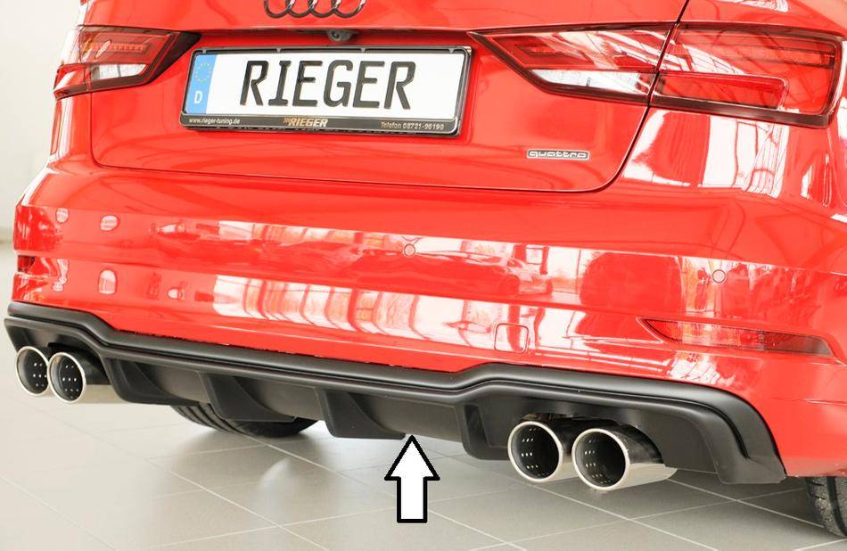 Difffusore Rieger A3 8V dal '16 S-LineSedan+Cabrio marm.40x90 SX/DX