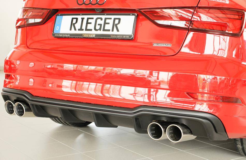 Difffusore Rieger A3 8V dal '16 S-LineSedan+Cabrio marm.40x90 SX/DX