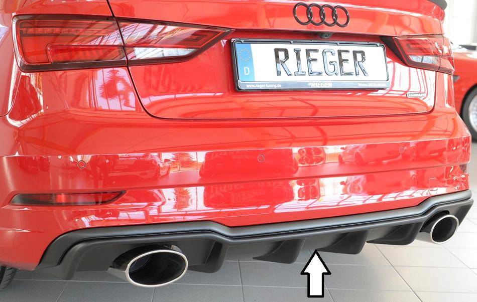 Difffusore Rieger A3 8V dal '16 S-LineSedan+Cab marm.152x95 SX/DX