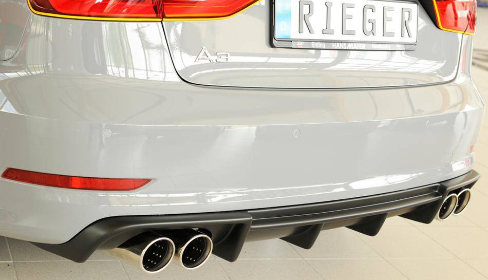 Diffusore Rieger A3 8V berlina/cabrio solo S-Line 2 marm.duplex 4x90