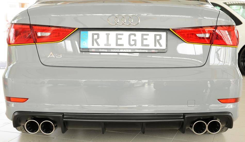 Diffusore Rieger A3 8V berlina/cabrio solo S-Line 2 marm.duplex 4x90