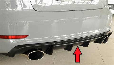 Diffusore Rieger A3 8V berlina/cabrio solo S-Line marm.duplex 152x95