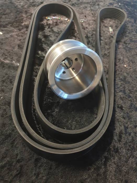 SLK R171 kit puleggia e cinghia 200 Kompressor 184Cv