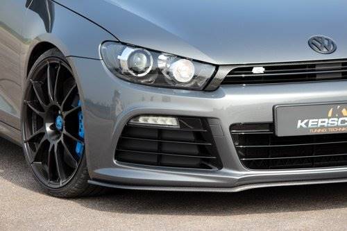 Lama carbonio Scirocco R fino restyling per paraurti ant orig