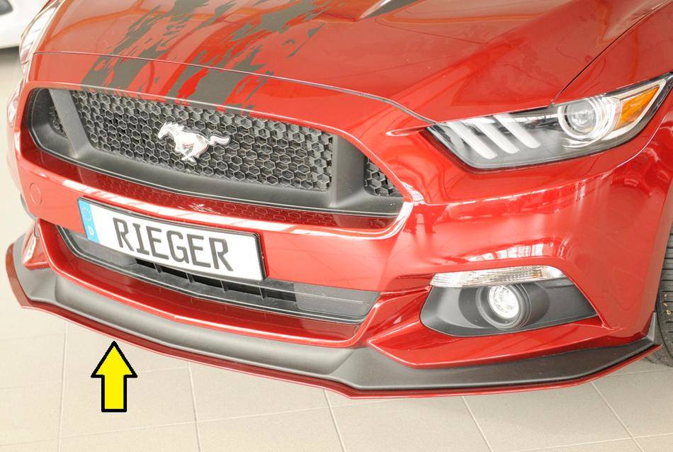 Lama ant Rieger Mustang 6 LAE per paraurti orig GT fino 07.2017