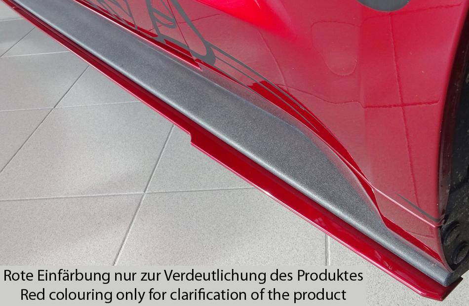 Lama sottoporta Dx Rieger Mustang 6  LAE per sottoporta GT orig