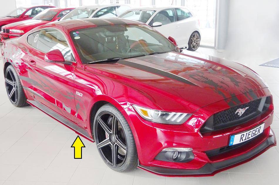 Lama sottoporta Dx Rieger Mustang 6  LAE per sottoporta GT orig