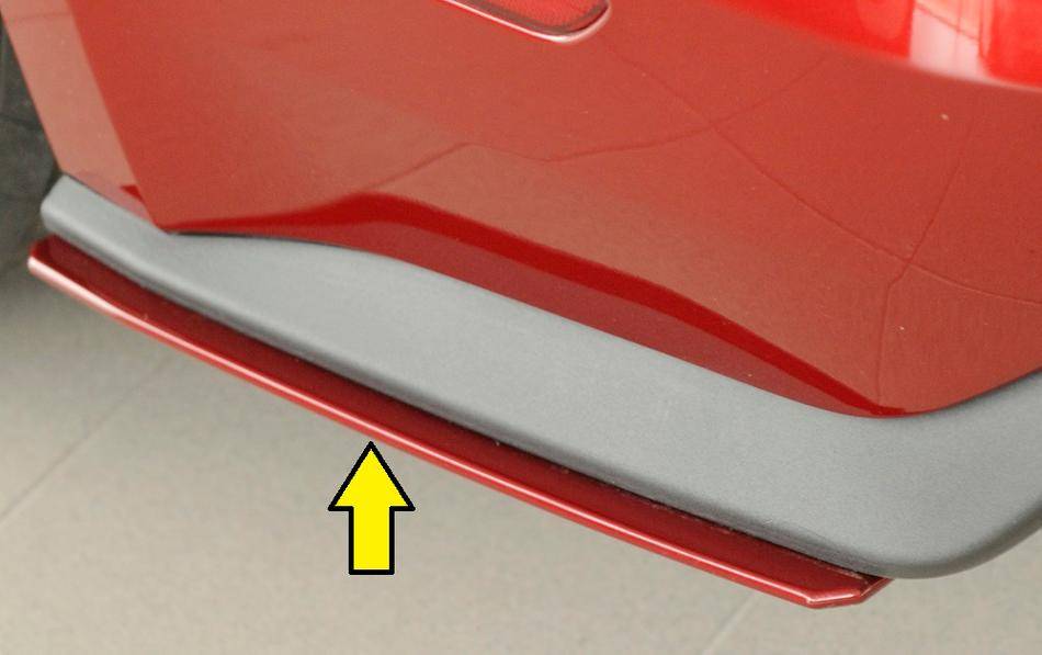 Lama post sx Rieger Mustang 6 LAE per paraurti orig GT fino '17