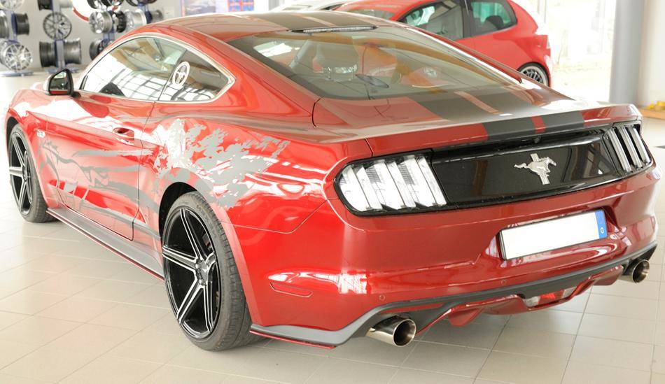 Lama post sx Rieger Mustang 6 LAE per paraurti orig GT fino '17