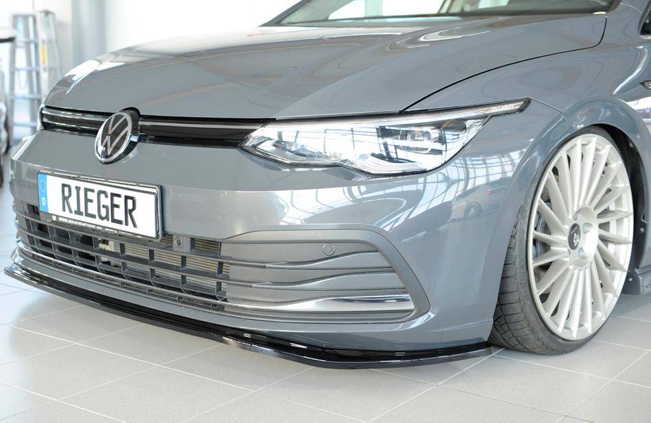 Lama ant Rieger Golf 8 per paraurti orig nero lucido