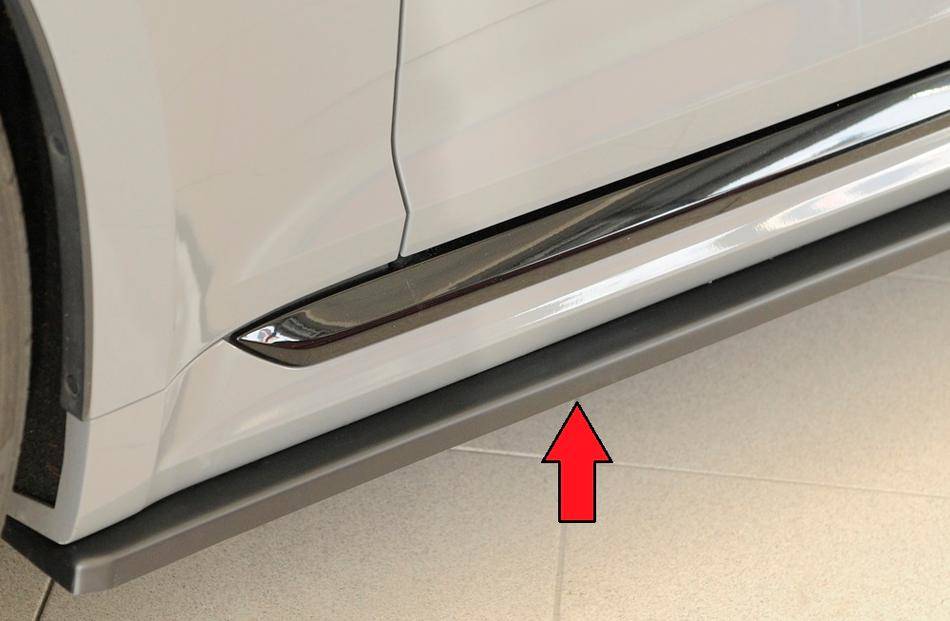 Lama sottoporta SX Rieger RS5 B9 Dal'16 Coupe fino'19