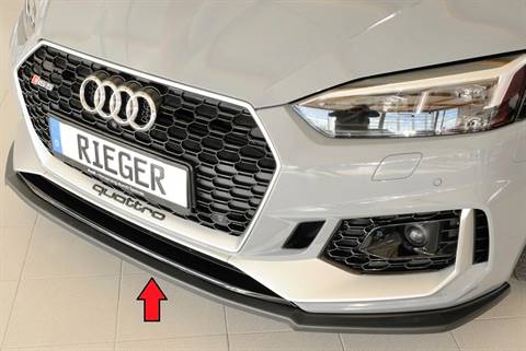 Lama Rieger ant RS5 B9 Dal'16 Coupe'+Sportback per paraurti RS5
