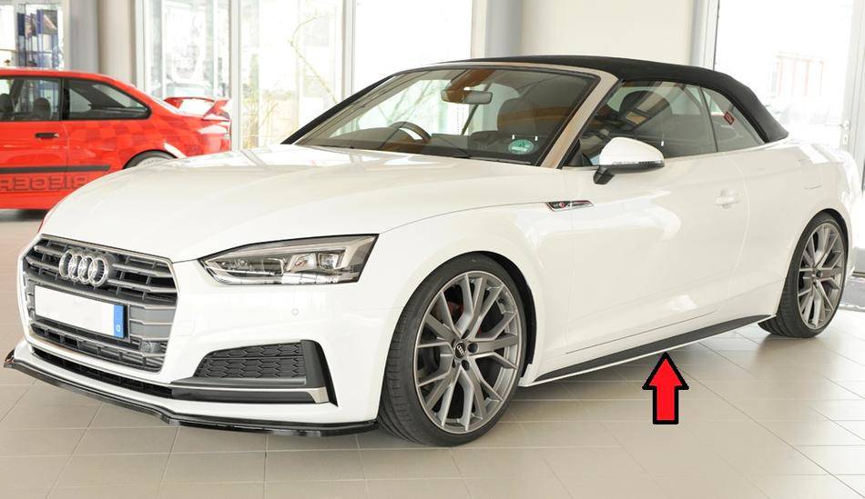 Lama sottoporta SX Rieger A5 B9 DAL'16 Coupe/Cabrio S-Line fino'19
