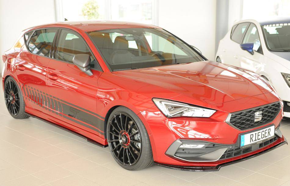 Lama Rieger ant Leon KL dal'20 per paraurti orig. escluso Cupra nero