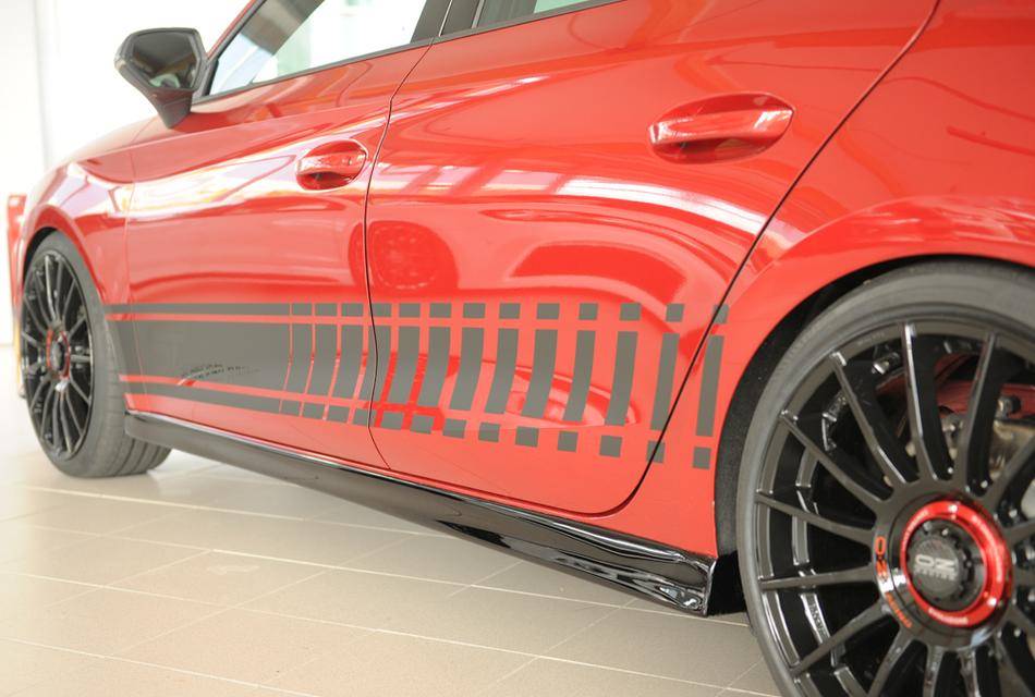 Sottoporta sx Rieger Leon KL tutti modelli nero lucido anche restylg