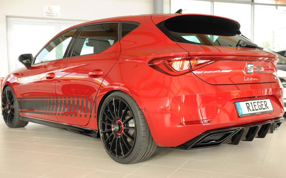 Sottoporta sx Rieger Leon KL tutti modelli nero lucido anche restylg