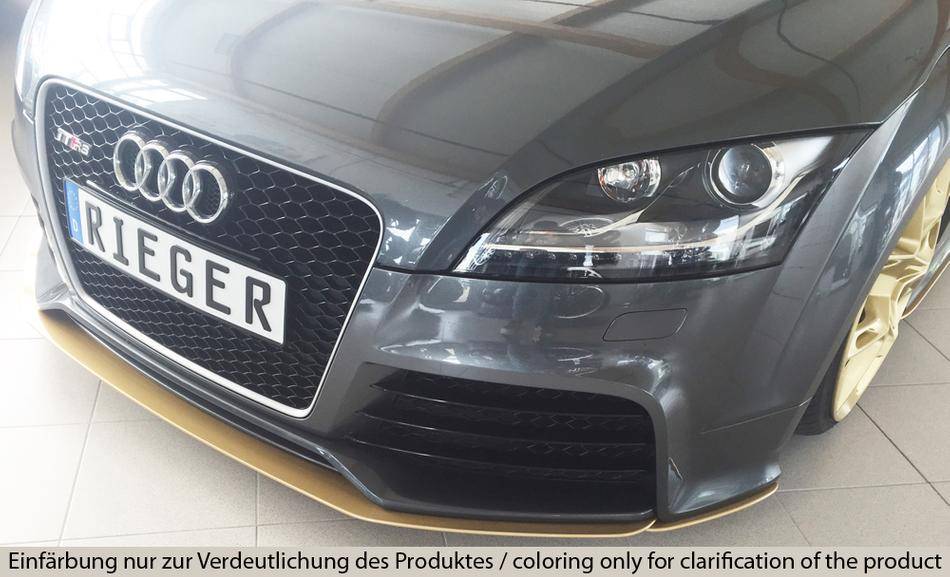 Lama sottoparaurti ant.Rieger Audi TTS/RS 8J per paraurti originale