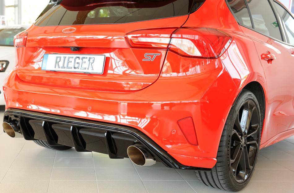 Diffusore Rieger Focus 4 dal'18 5 p.+ST term.duplex 115mm nero lucid