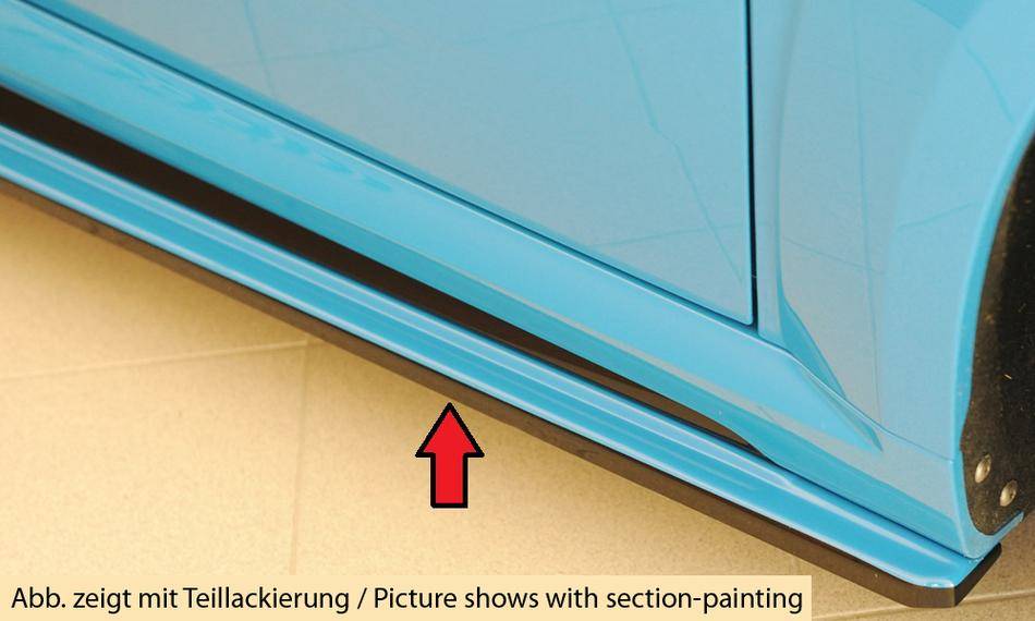 Lama sottoporta DX Rieger TT/TTS FV/8S dal 2018 per sottoporta orig