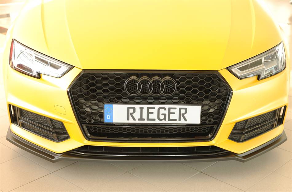 Lama Rieger A4 B9/F4 fino'18 per paraurti orig. S-line ABS grezzo